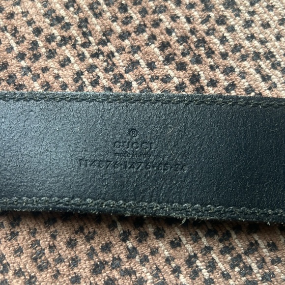 Gucci leather belt size small 🖤🤍 - Picture 3 of 6